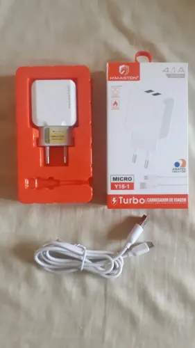 Carregador Turbo Micro USB H'MASTON Y18-1 4.1A