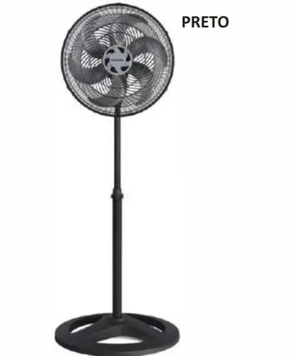 Ventilador coluna preto