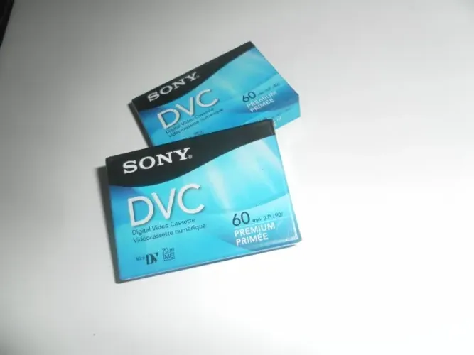 3 SONY Fita Mini DVC 60 Minutos (NOVO)