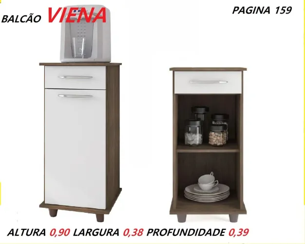 Balcão Viena para Organização
