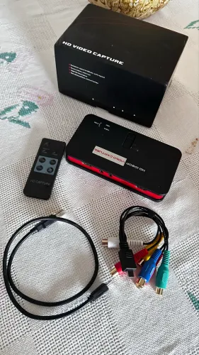 Hd Vídeo Capture Ezcap 284 Portable - 300,00