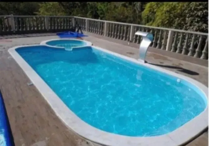 Piscina Zeus com SPA e hidro