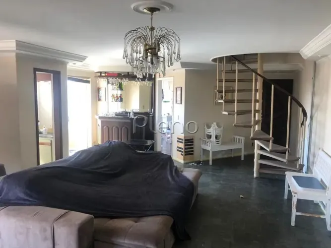 Cobertura à venda em Campinas, Centro, com 3 quartos, com 200 m², Condomínio Chimú