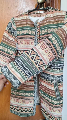 Casaco/Blazer Étnico Loverly Importado | Tamanho P