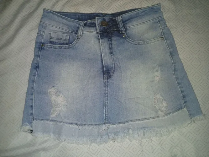 Saia jeans