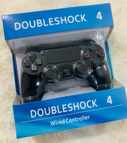 Controle ps4 Doubleshock 4 funciona em pc e tv com sistema xbox- Novo na Caixa