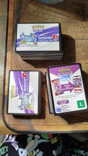 Pokémon TCG - Cartas de código