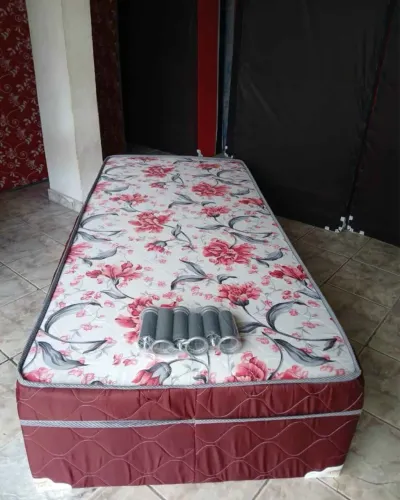 Cama Box SOLTEIRO ESPUMAS 