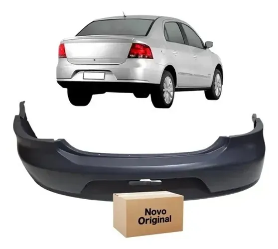 Parachoque Traseiro Voyage G5 2009 2010 2011 2012 5u5807417agru Novo Original Volks