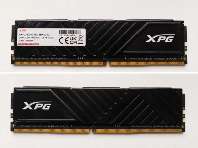 Memória RAM XPG DDR4 8GB 3200MHz CL16 Gamer | Alta Performance