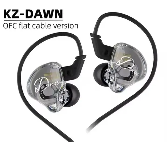 Fone de Ouvido KZ Dawn Profissional - Alta Qualidade de Som