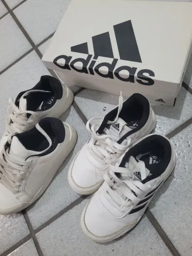 Tênis infantil Zara (tamanho 33) + Tênis infantil Adidas (tamanho 29)