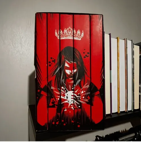 Box 5 livros a rainha vermelha edição especial