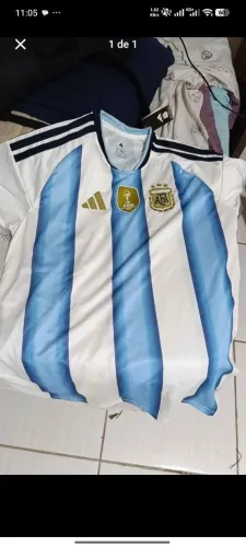 Camisa Argentina nova gg na etiqueta 