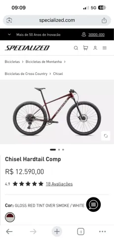 Bicicleta Specialized Chisel Comp