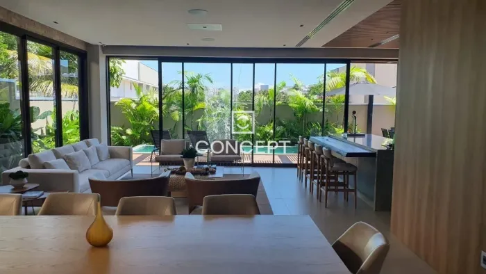 Casa de Luxo Automatizada no Condomínio Florais dos Lagos com Automação Residencial, Segur