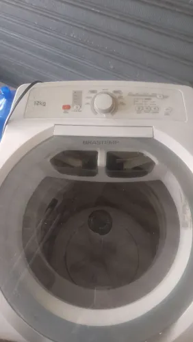 Máquina de lavar com defeito