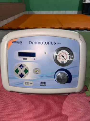 Dermotonus Slim, da IBRAMED, aparelho de vacuoterapia