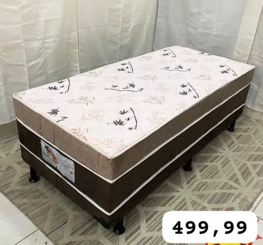 CAMA BOX SOLTEIRO D33 TOP - DIRETO DE FABRICA