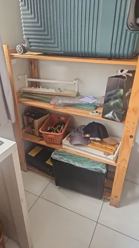 Prateleira de calçados 