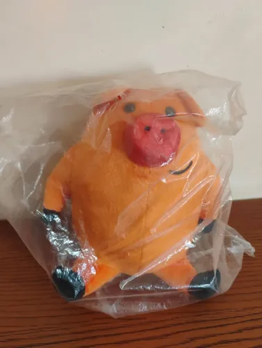 Pelúcia Pig Laranja Original