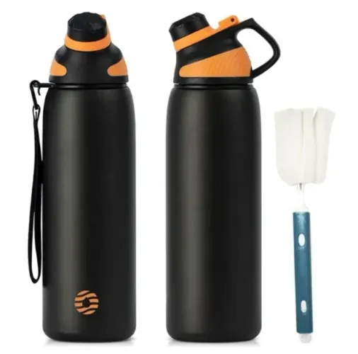 Fjbottle Garrafa De Água De Boca Larga Isolada 600ml 20oz