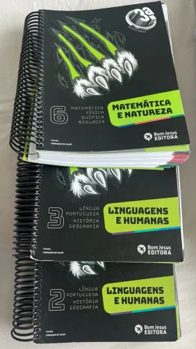 Apostilas e livros - Vestibular e Enem