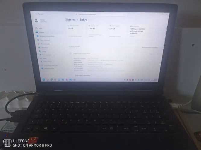 Notebook Acer aspire 3