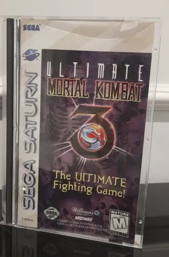 Ultimate Mortal Kombat 3 - Sega Saturn (Original Completo Long Box)