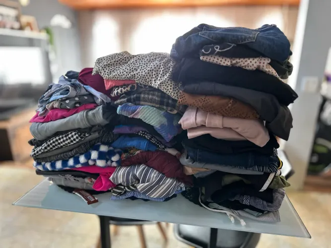 +80 peças femininas importados