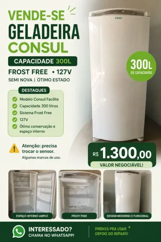 Geladeira Consul 127v
