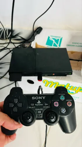 Ps2 todo original com vários jogos