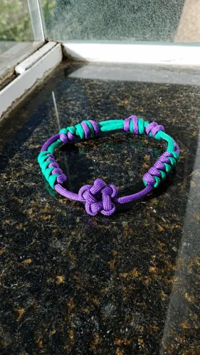 Coleira Nova Para Cães e Gatos, Ajustável e Personalizada feita em Paracord