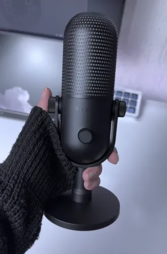 Microfone Razer Seiren V3 Chroma Preto