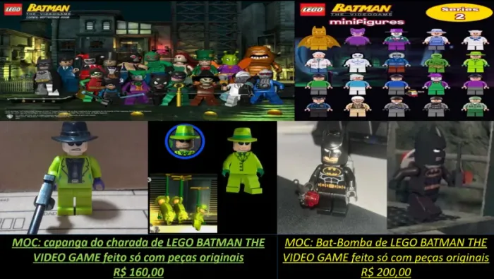 lego batman 1: MOC do capanga do charada 