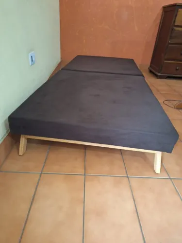 Cama solteiro portatil dobravel