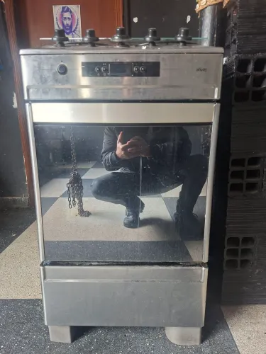 Vendo fogão 4 bocas de inox