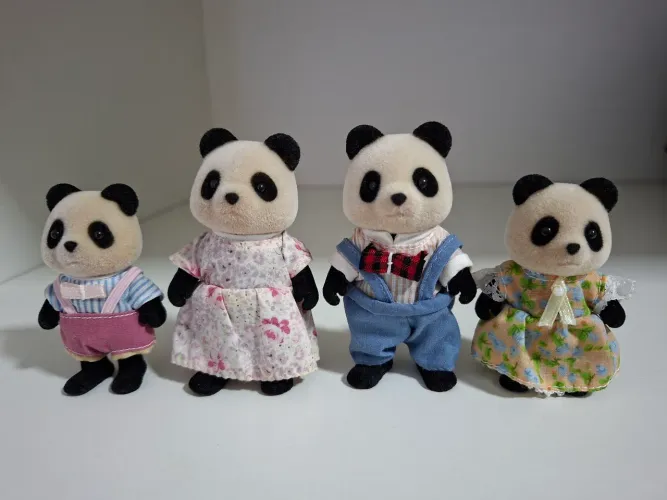 Sylvanian Families Família Rara Vintage Bamboo Panda