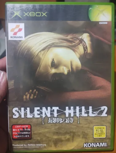 Silent Hill 2 Xbox Clássico Original Japonês Saigo No Uta