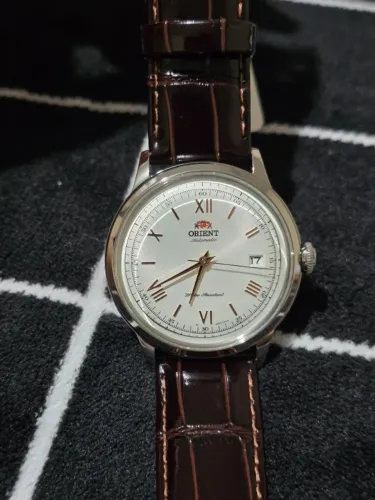 Relógio Orient Bambino Automático FAC00008W0 - Novo, Completo