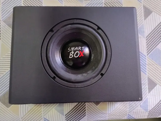Subwoofer Ativo Slim 8" SMART BOX (referência no mercado) 200w