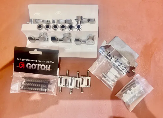 Peças upgrade guitarra