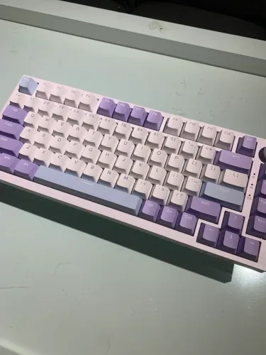 Teclado Attack Shark X Ajazz Ak820 mecânico com fio