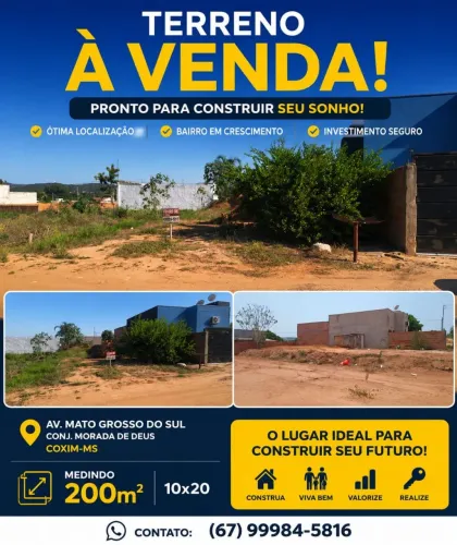 Vende-se terreno 