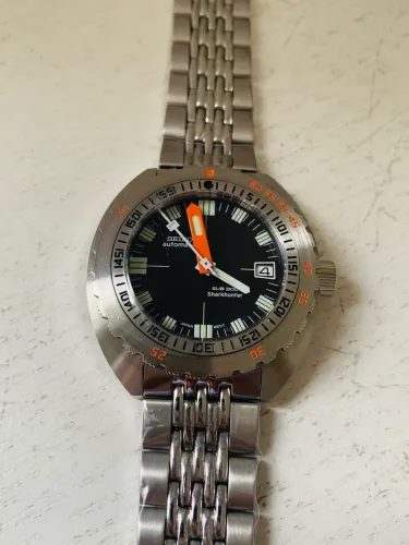 Relógio Seiko Doxa Sharkhunter- SUB 300 - Mod - NH35