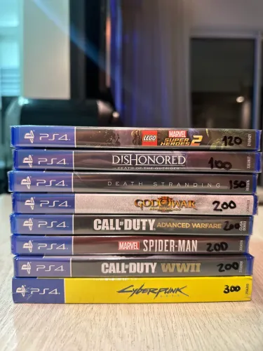 Jogos Ps4 - A partir de R$ 99 (NOVOS LACRADOS)