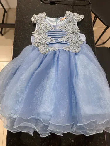 Vestido de festa infantil 