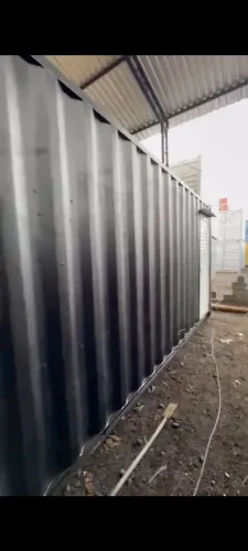 Container módulo banheiro ( entrego) com nota fiscal e laudo de descontaminação 
