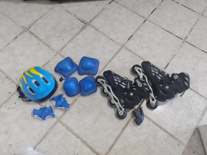 Patins infantil masculino usado