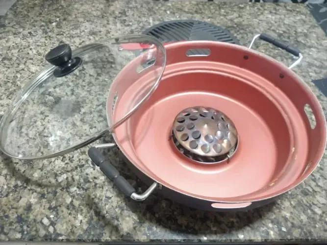 Grill Oriental Guassu Para Fogão - Assa, Cozinha E Grelha